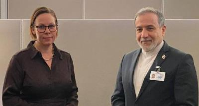 Iran Sweden FMs meet in New York